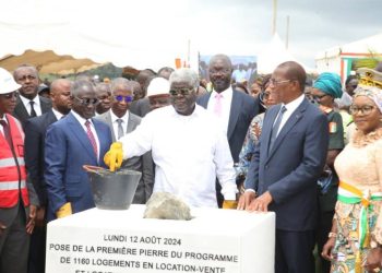Inauguration du Programme de 1160 Logements Sociaux à Akoupé-Zeudji, Anyama